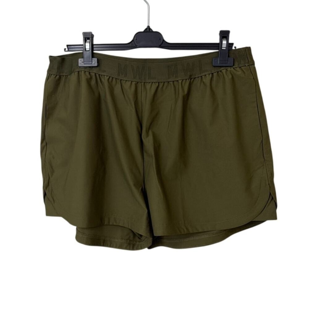 Madewell MWL Allways Pull-On Shorts in Kale MD317 Size XL New with tags